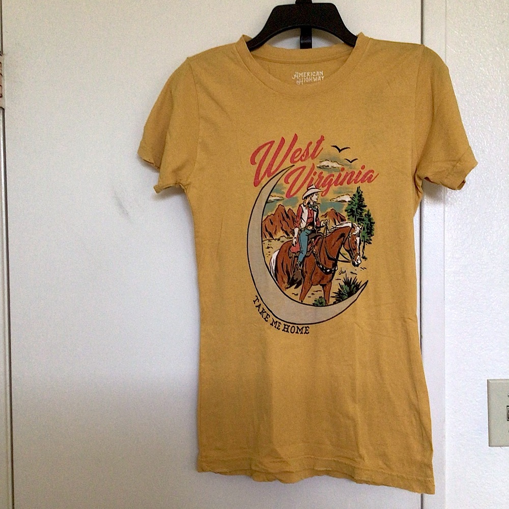 American Highway West Virginia Graphic Tee